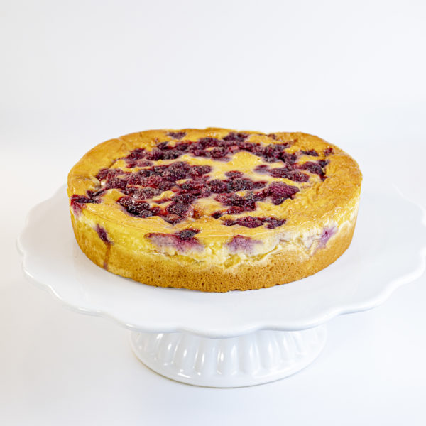 Kuchen de frambuesa sin azucar Kuchen de frambuesa sin azucar