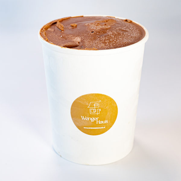 Helado de chocolate suizo Helado de chocolate suizo